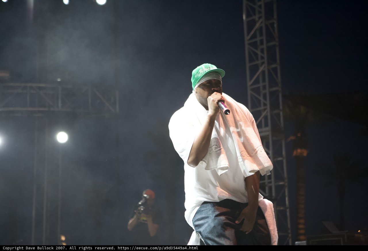 Ghostface Killah Takes the Stage at Coachella