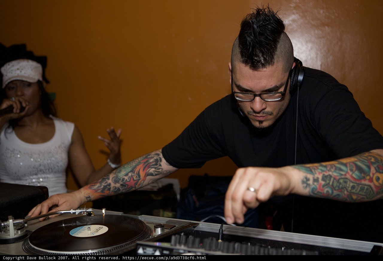 Dubstep DJ in Action