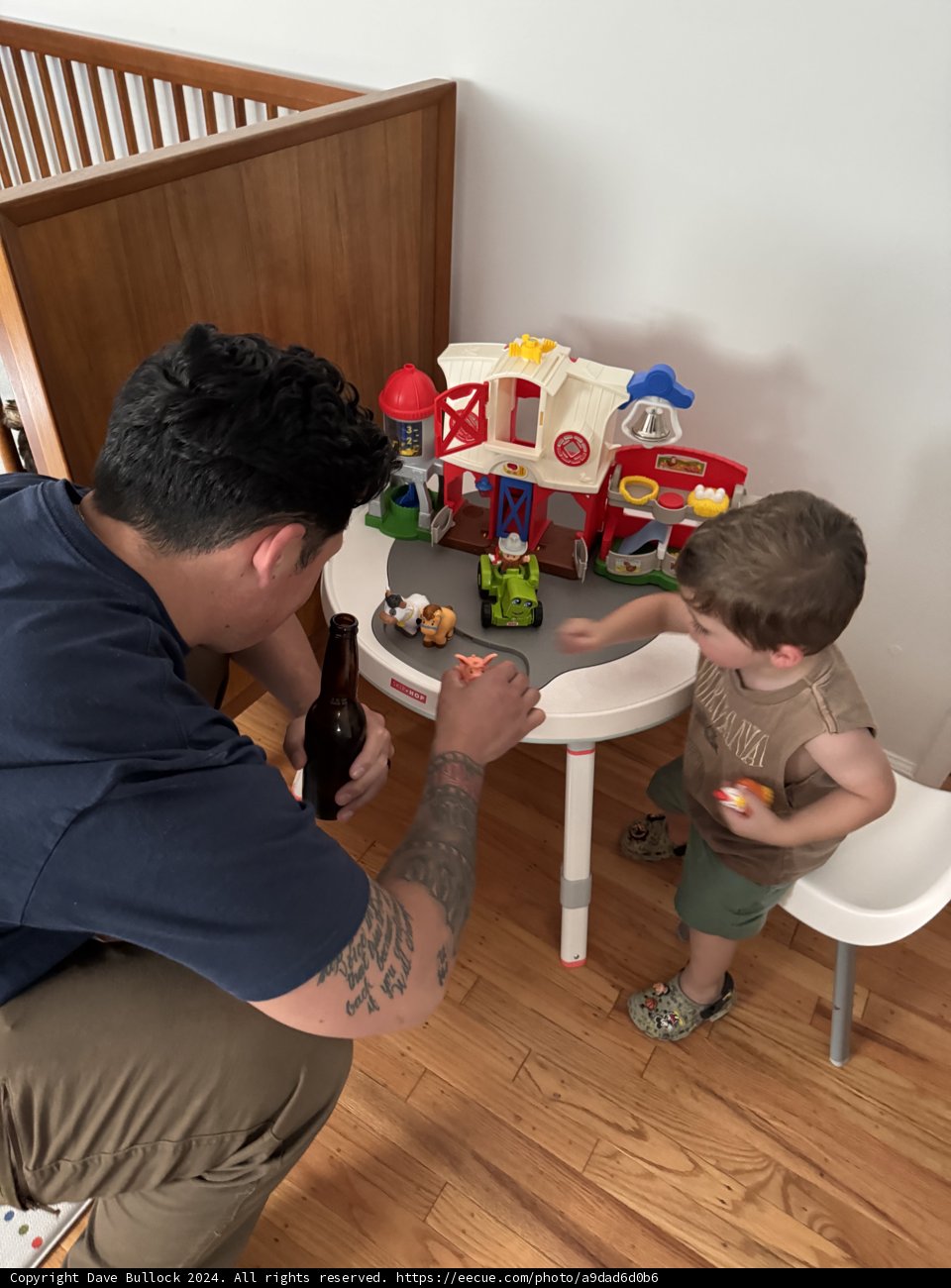 Playtime in the Dining Room