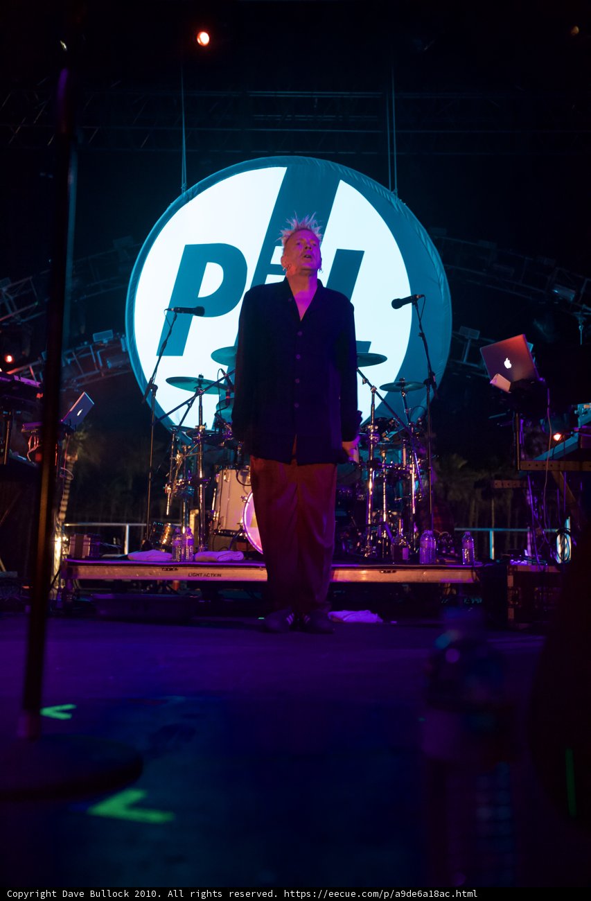 John Lydon Rocks the Stage at Coachella 2010