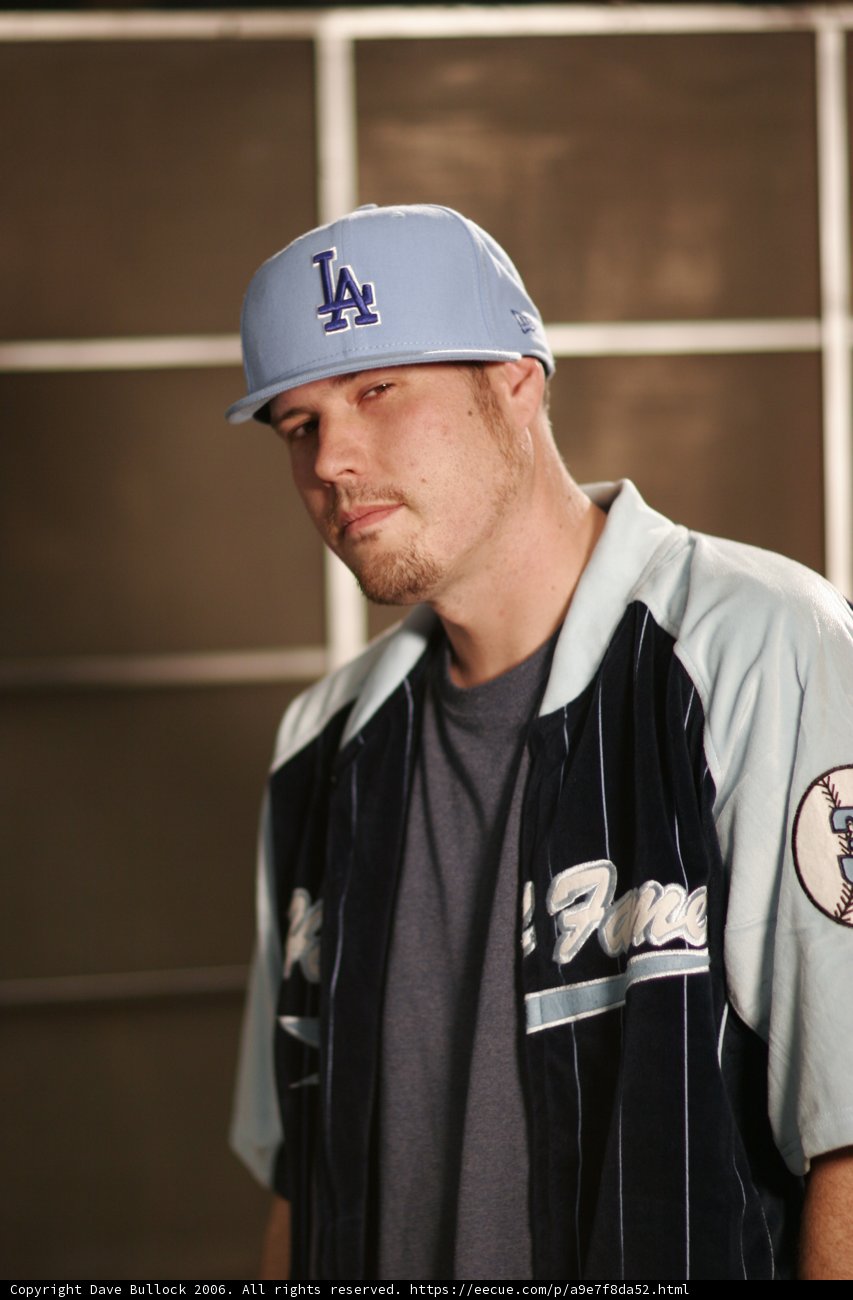 Blue and White Baseball Jersey