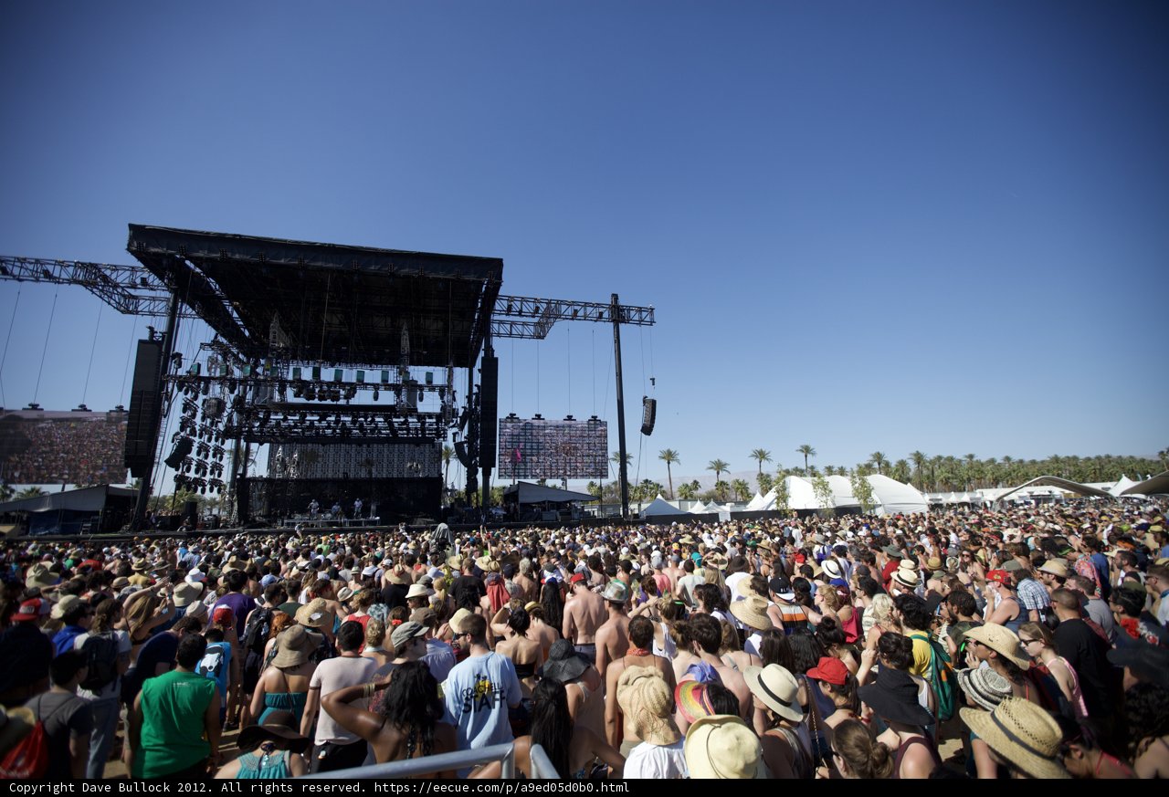 Coachella 2012 Crowd Rocking Out