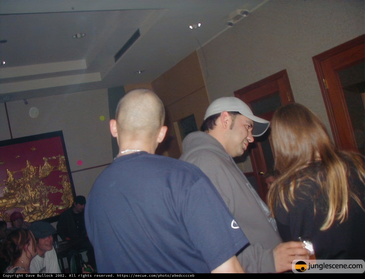 Bald Headed Man at Urban Club