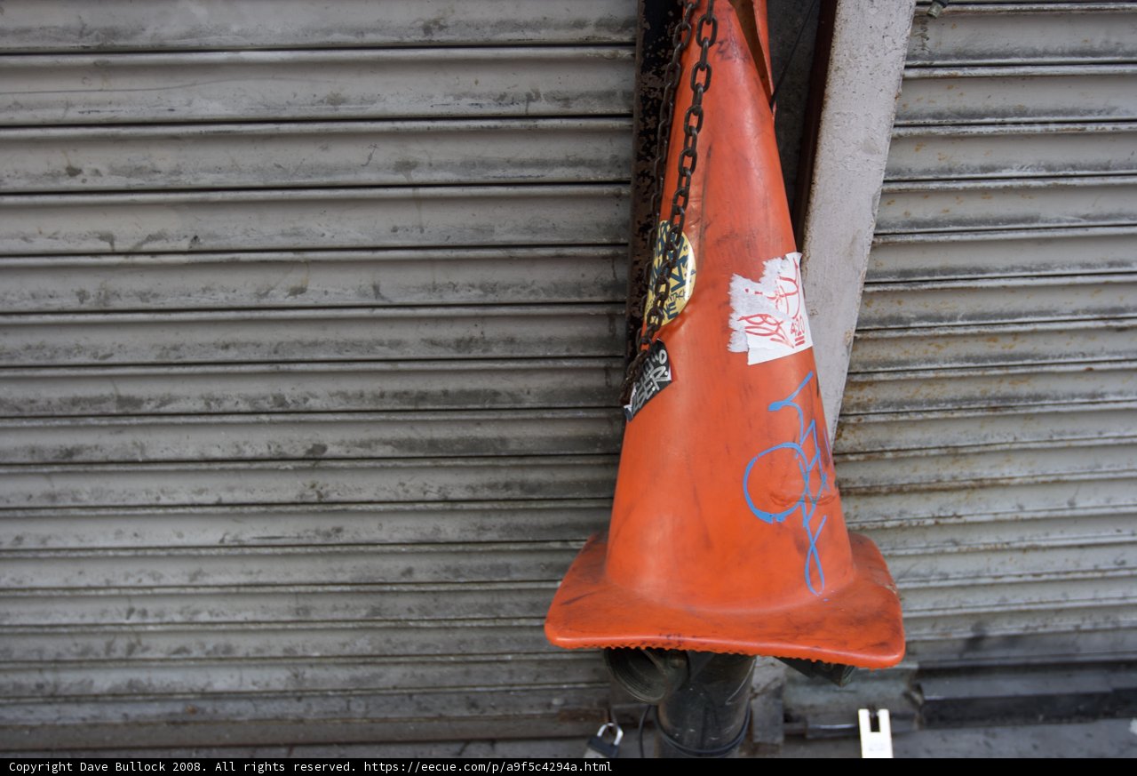 Personalized Traffic Cone