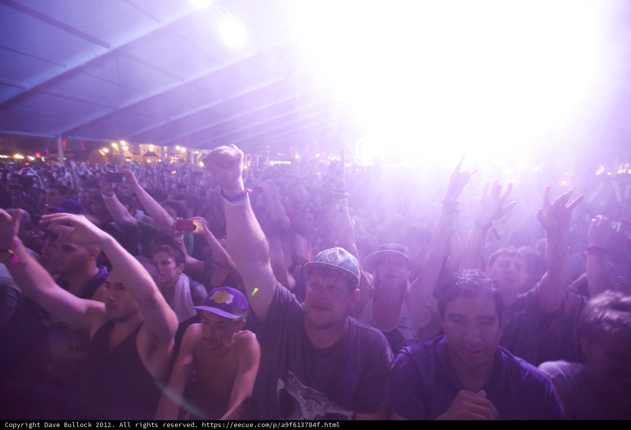 Urban Concert Crowd