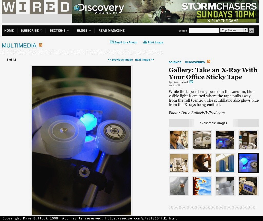 Wired Website's Document-Filing Machine