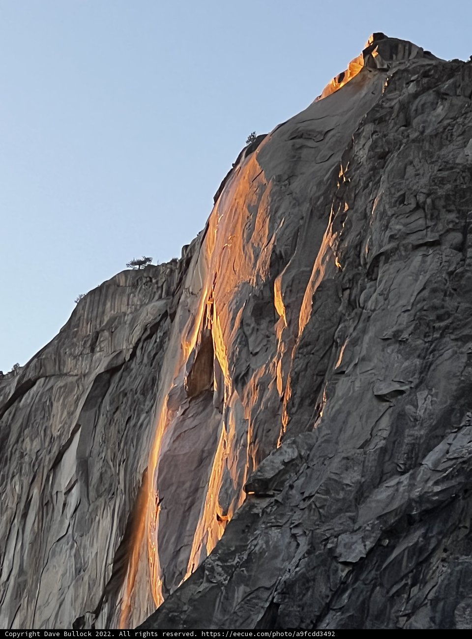 Half Dome at Dusk