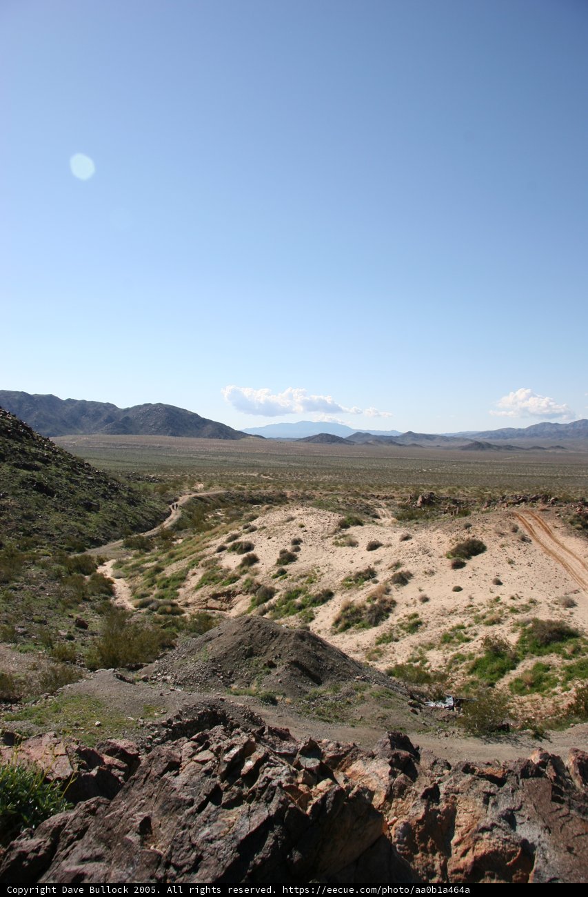 A Majestic View of the Desert from Above