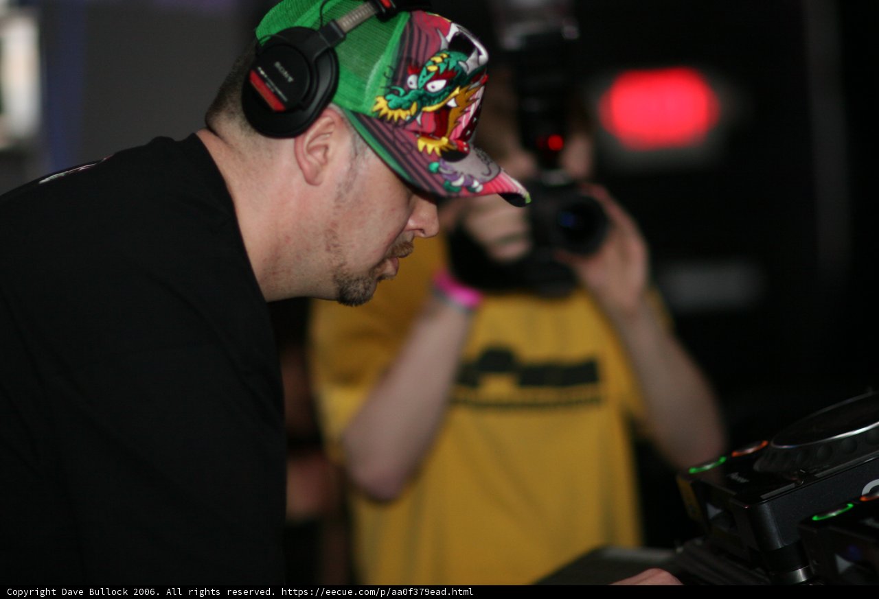 Black Shirted Deejay
