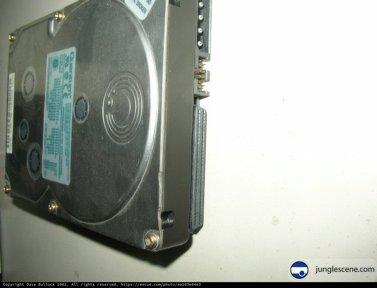 DIY Wall Mount for Your Hard Drive