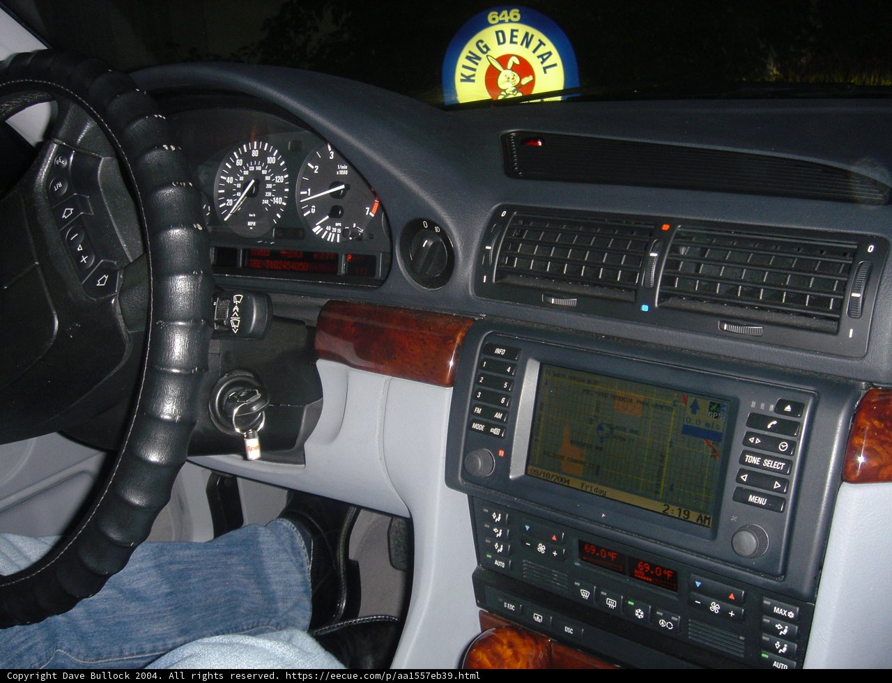 Black Steering Wheel