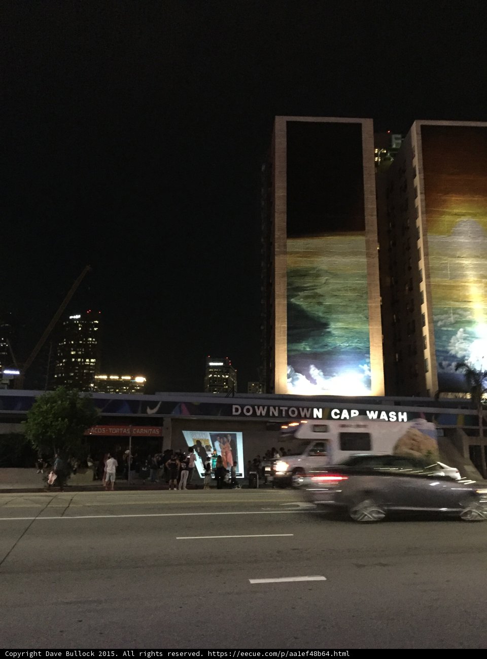 Downtown Car Wash Video Art