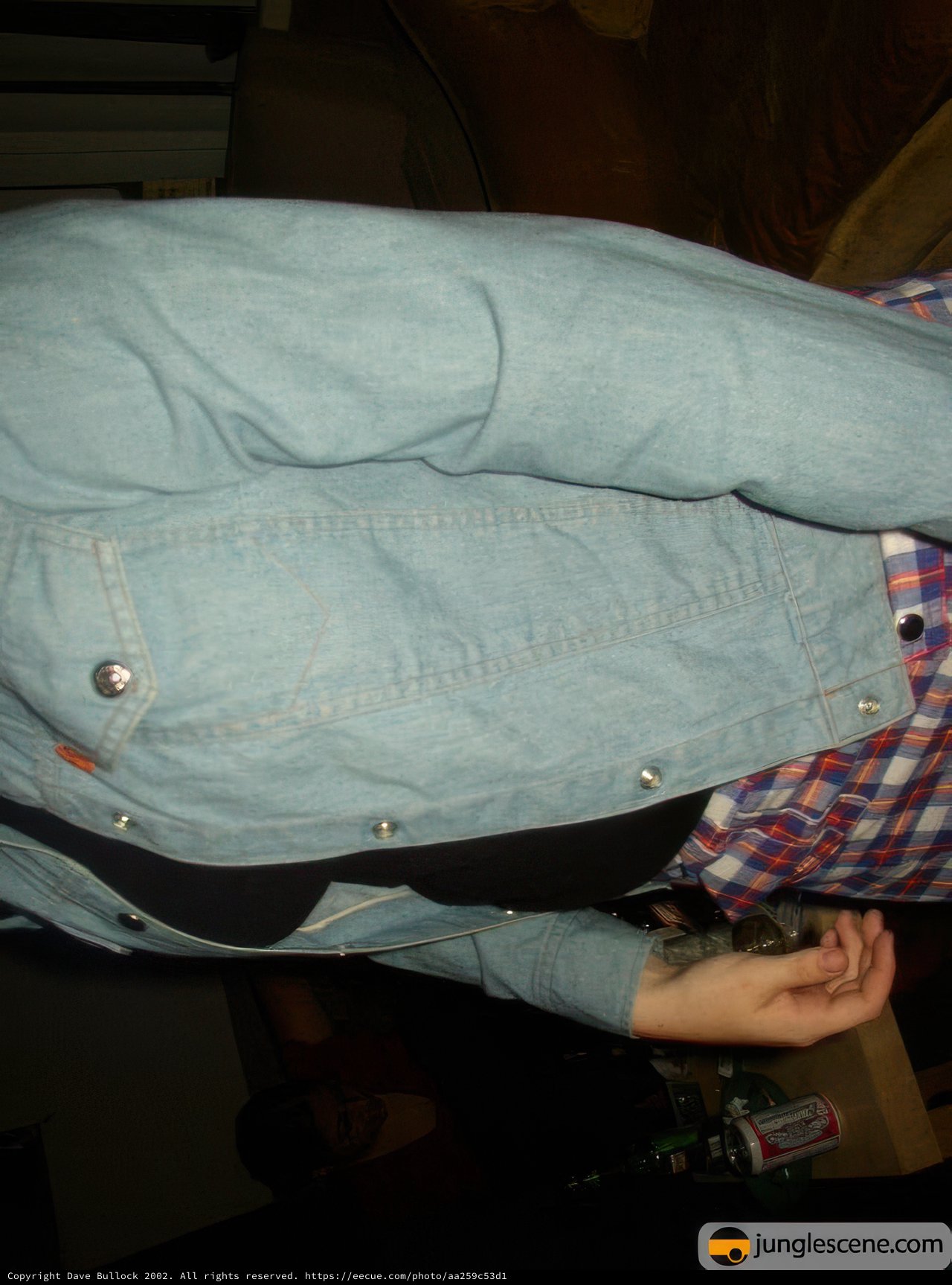 Woman in Blue Jacket