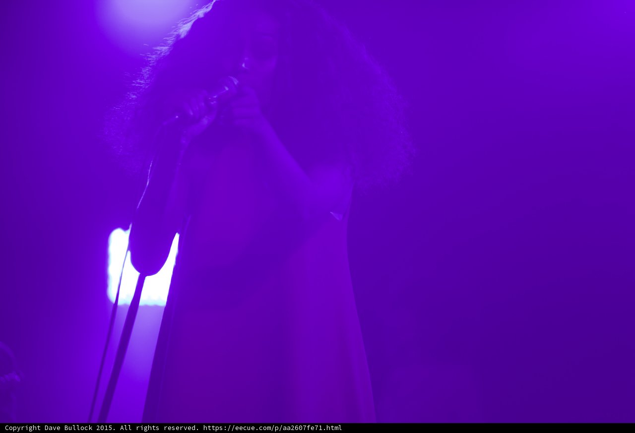 Florence Welch Close Up Singing Purple Haze