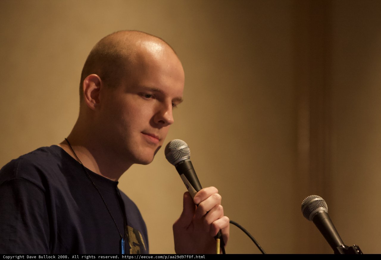 Bald Man Takes Center Stage