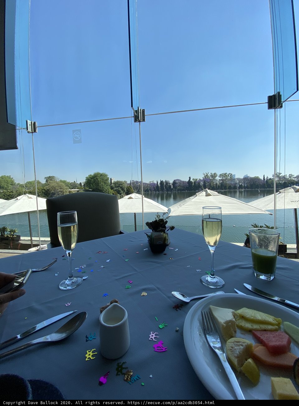 Dining Outdoors at Chapultepec Park