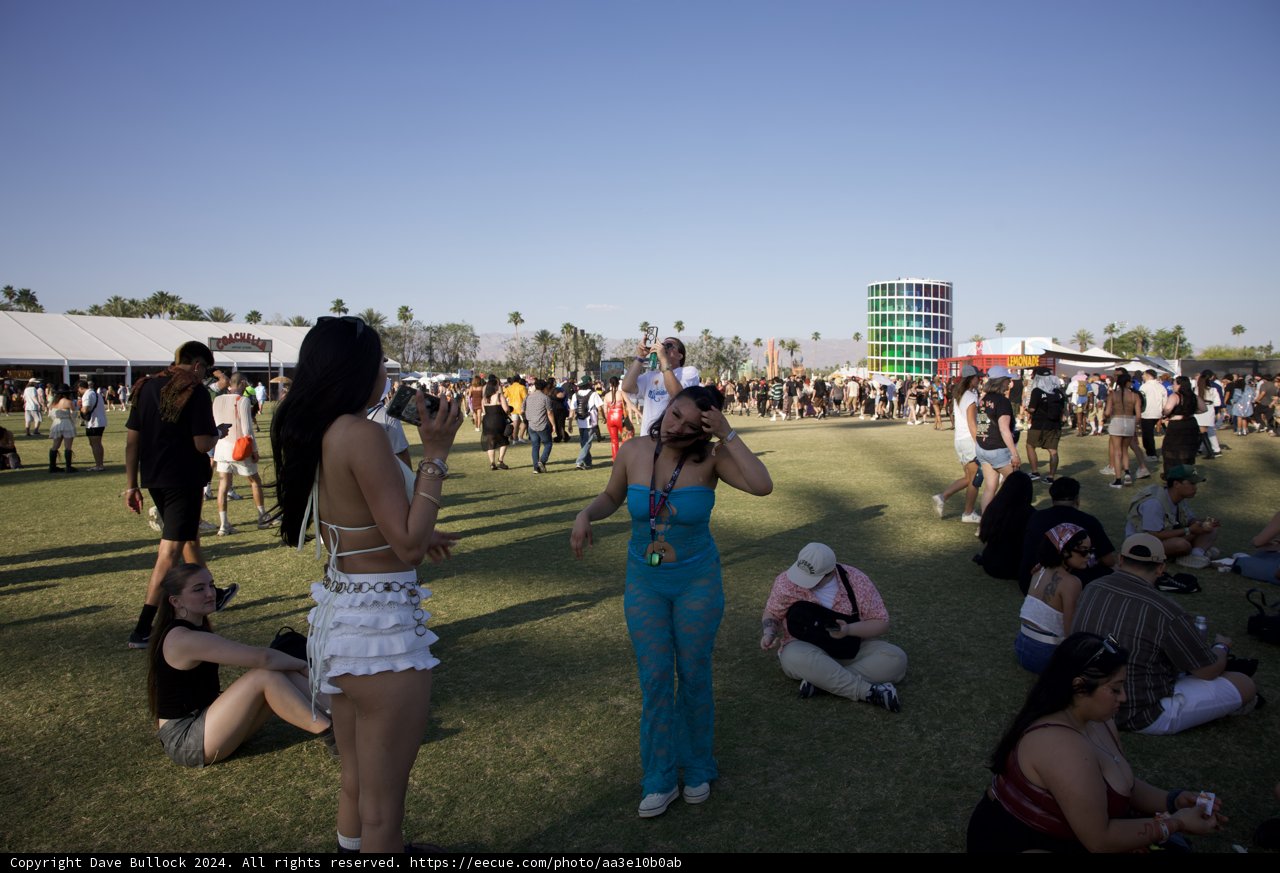 Vibrant Scenes and Fashion Flair at Coachella 2024