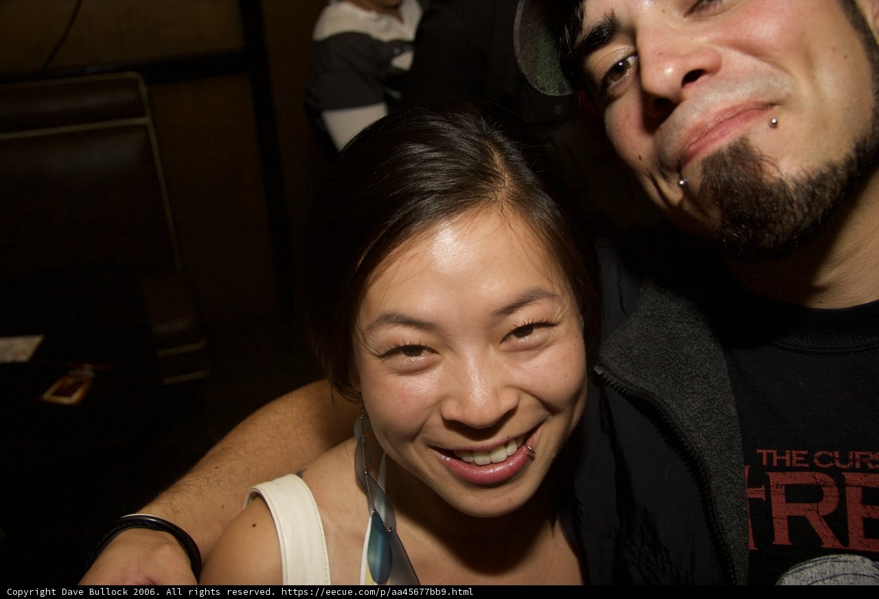 Smiling Couple at the Club