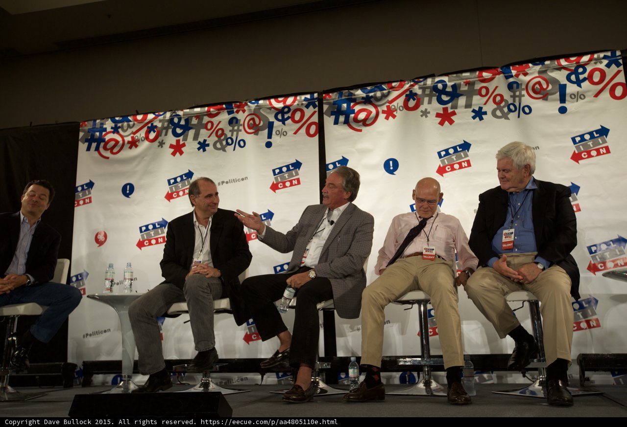 Political Titans Gather for Press Conference