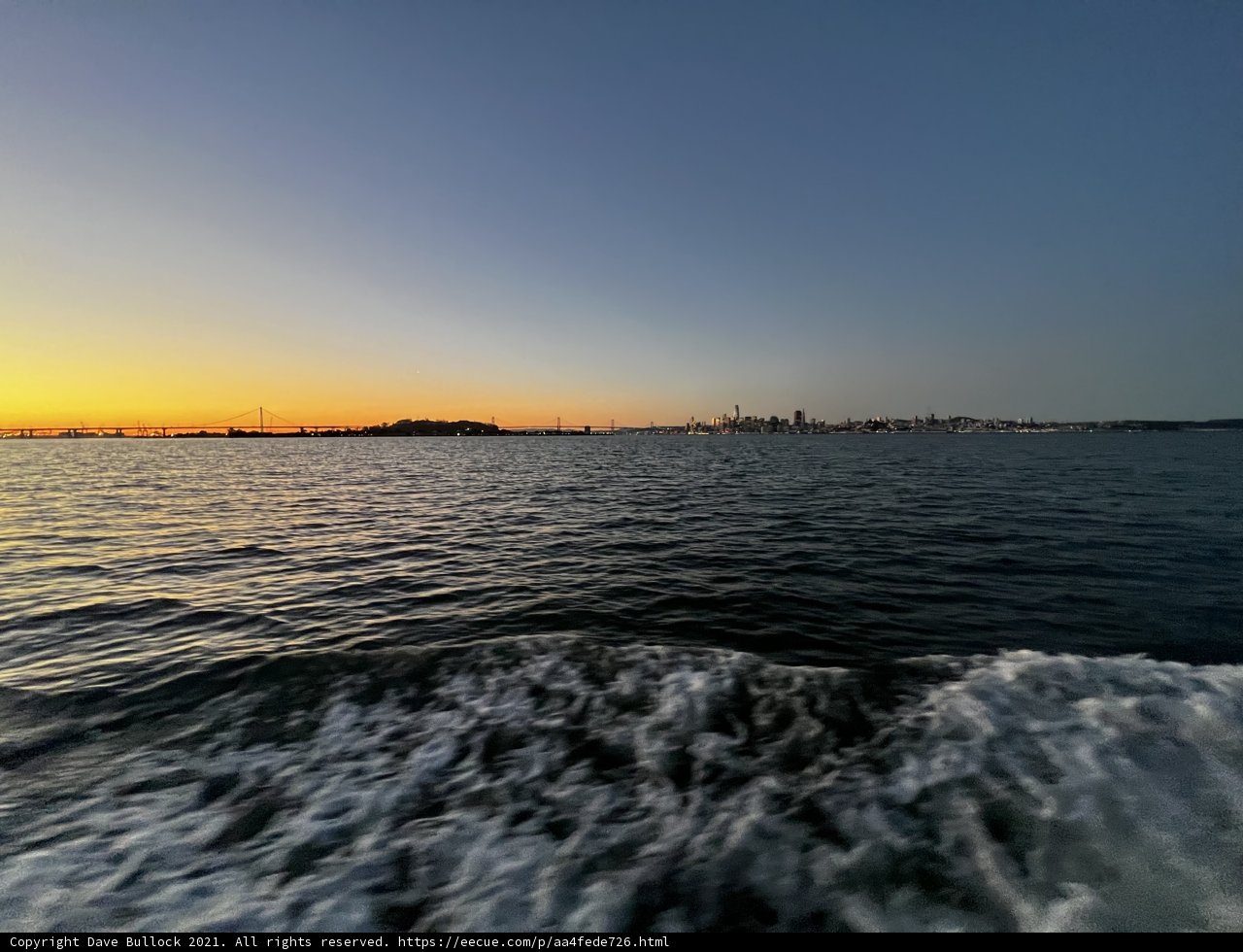 Serene San Francisco Skyline from the Bay