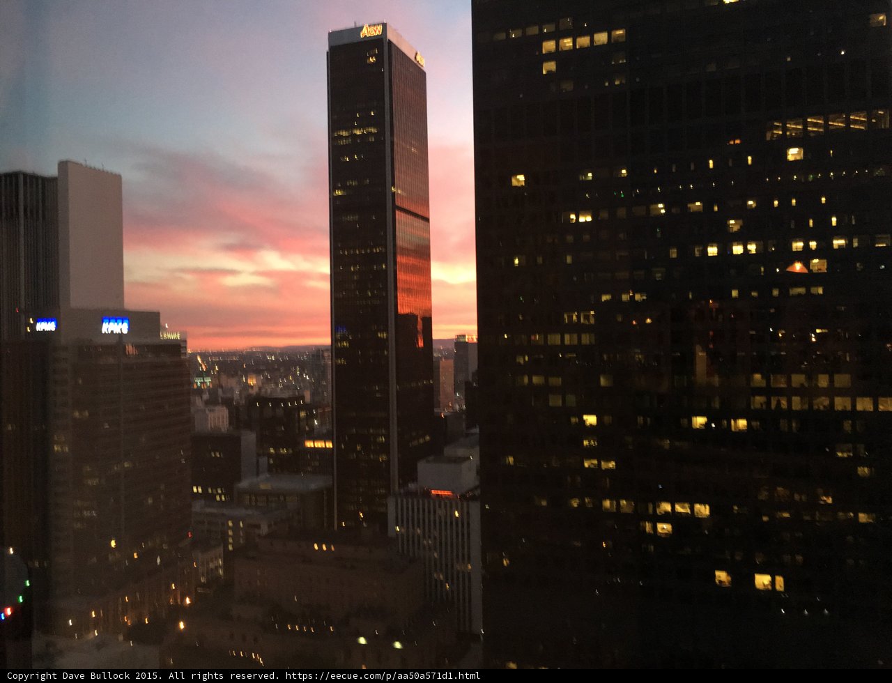 Orange Pink Sky