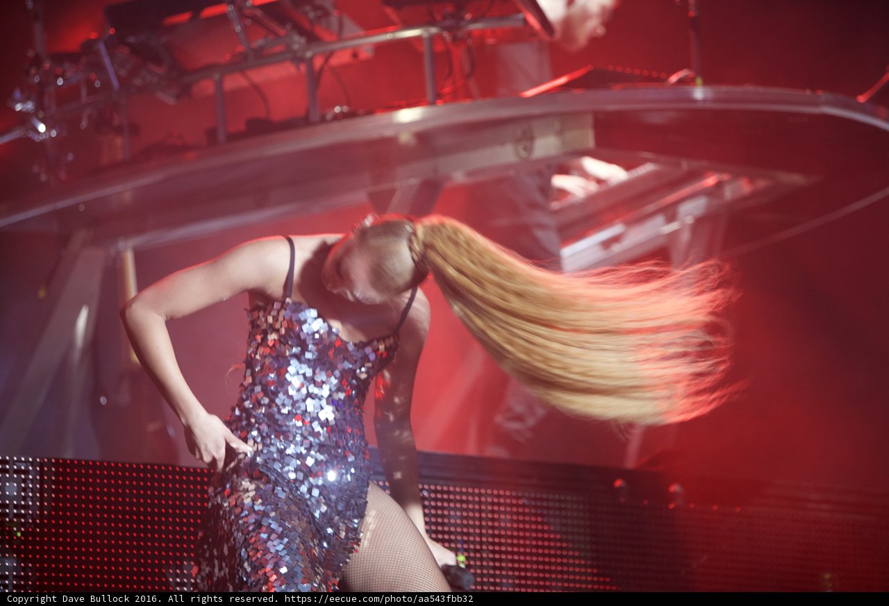 Blonde Bombshell performs at Coachella 2016