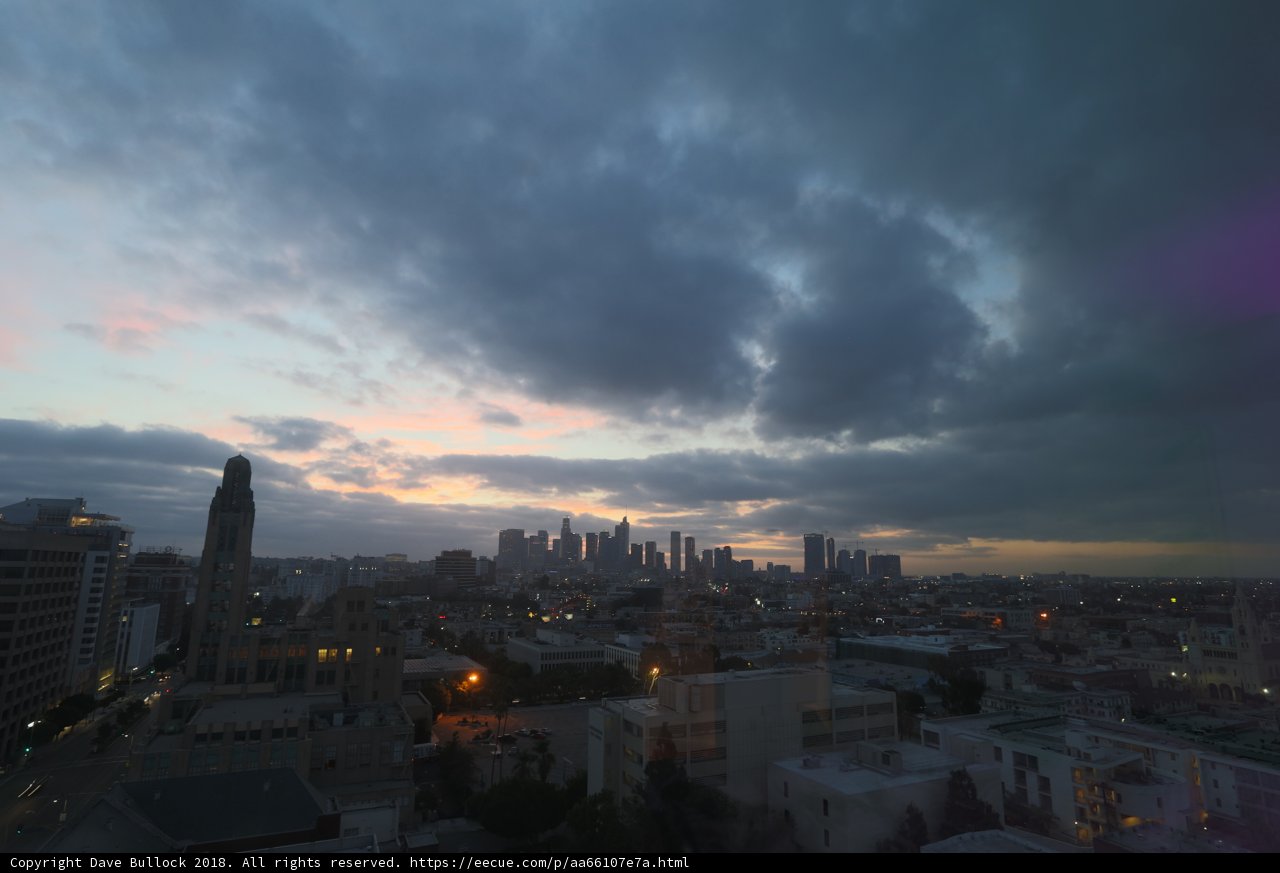 Urban Metropolis at Sunset