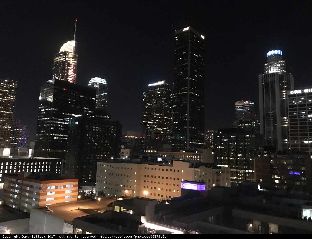 Glowing Metropolis