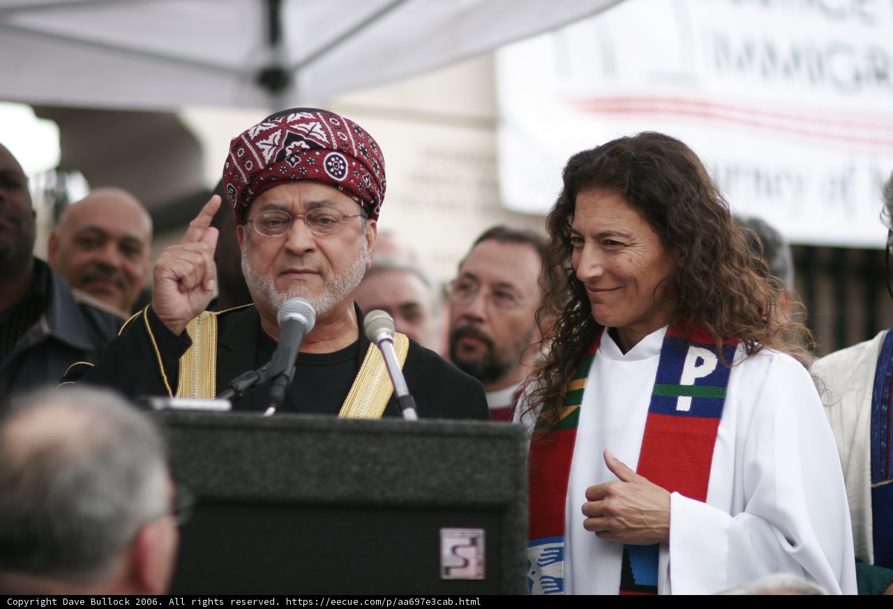 Addressing the Crowd