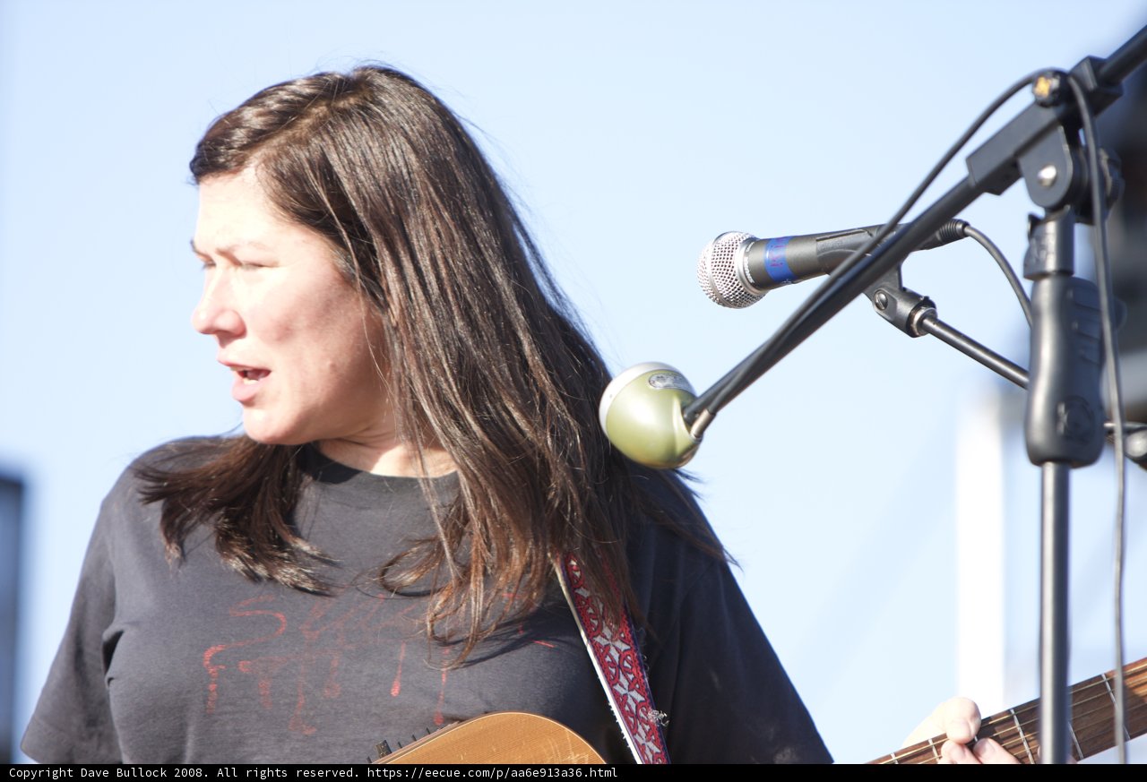 Kim Deal Shreds in Outdoor Concert
