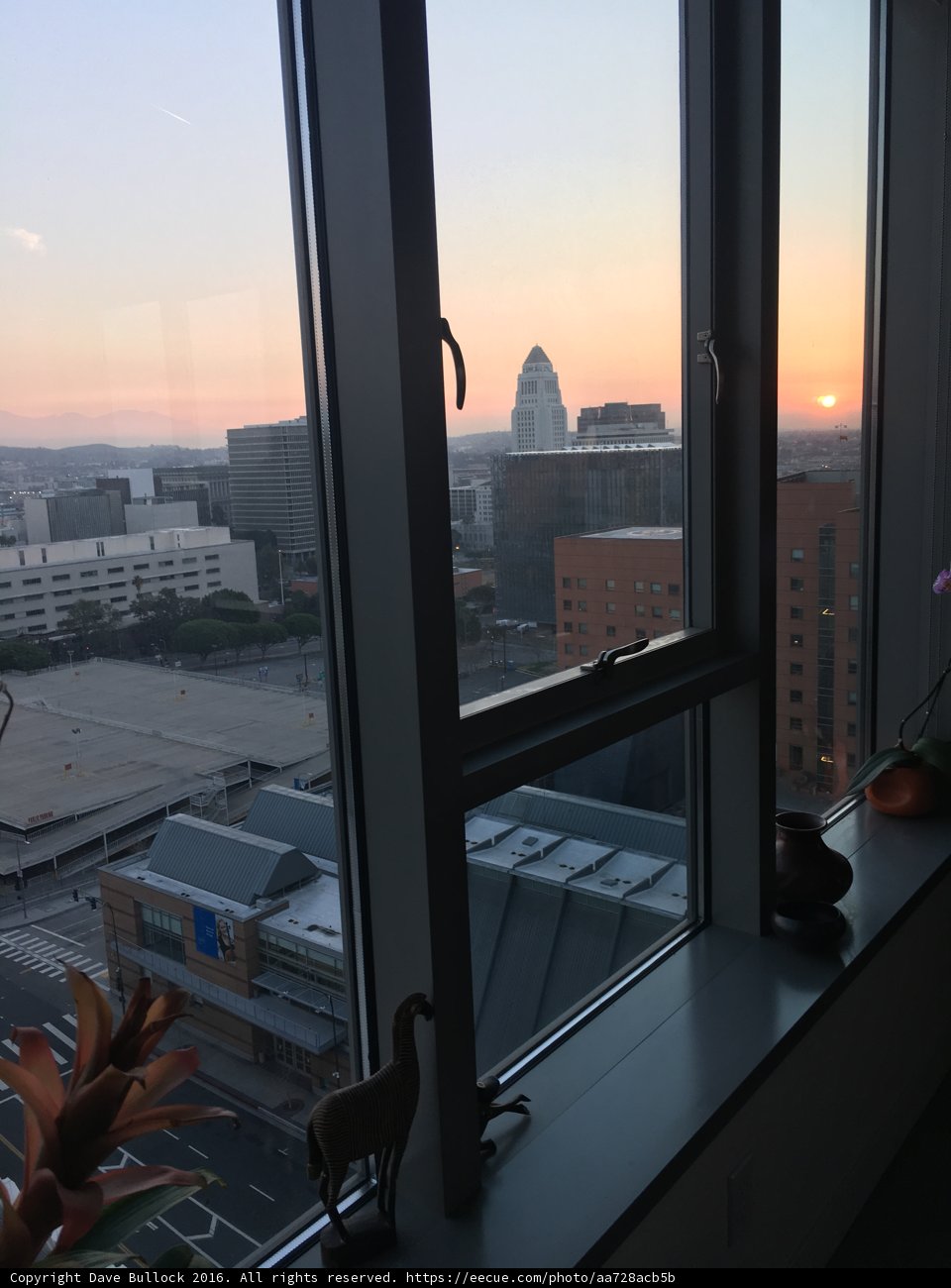 Urban Sunset from The Broad