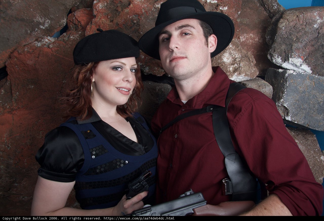 Halloween Duo with Firearms