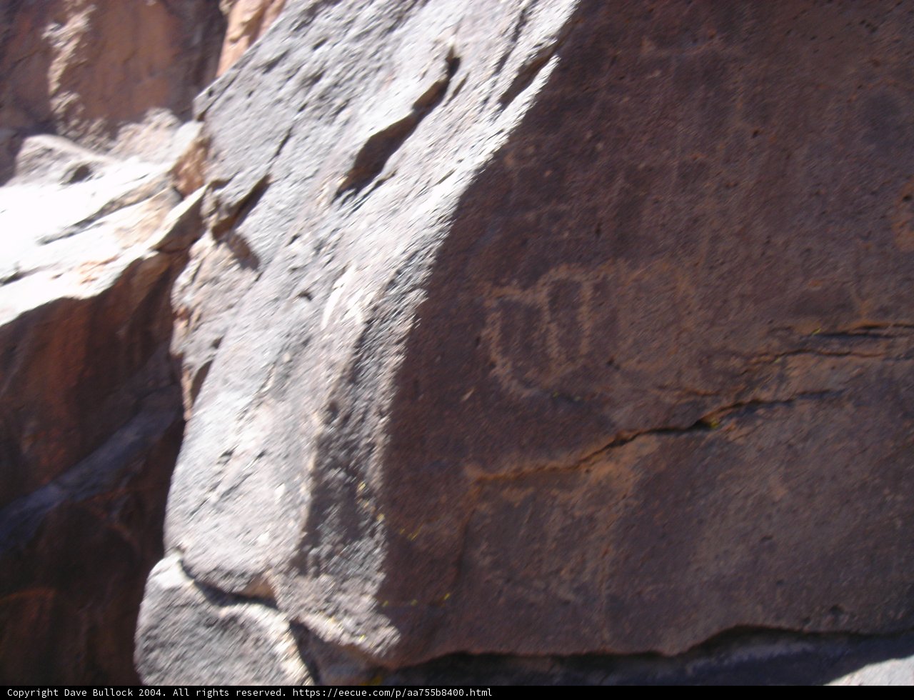 Ancient Rock Carvings on Slate