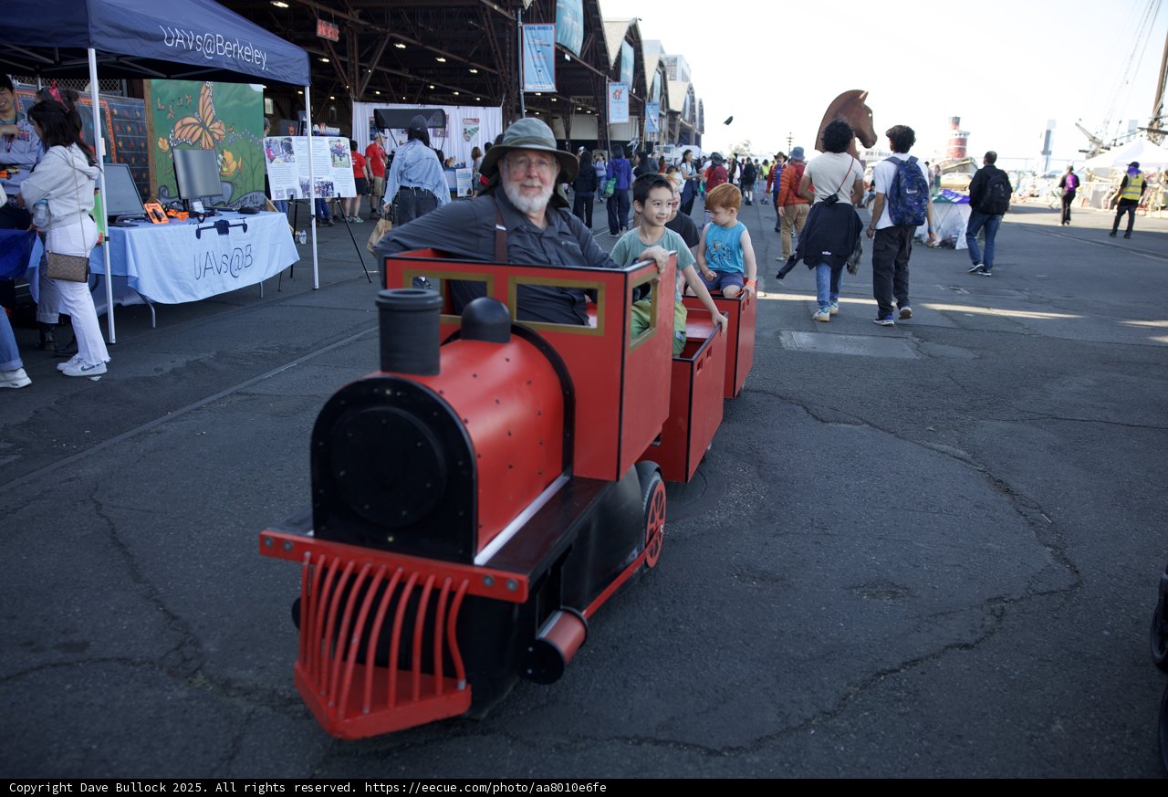 Mini Locomotives and Smiles at Maker Faire 2025