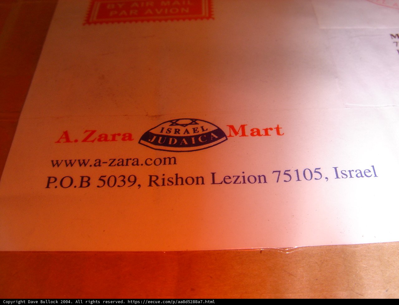 The Zarzamart Letter