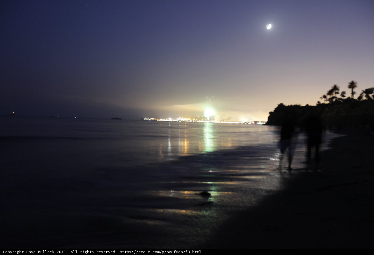 Moonlit Magic on the Montecito Shoreline