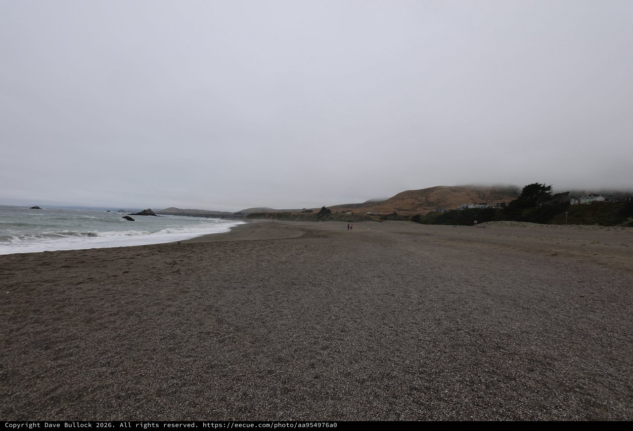 Foggy Northern California Coastline on Father's Day