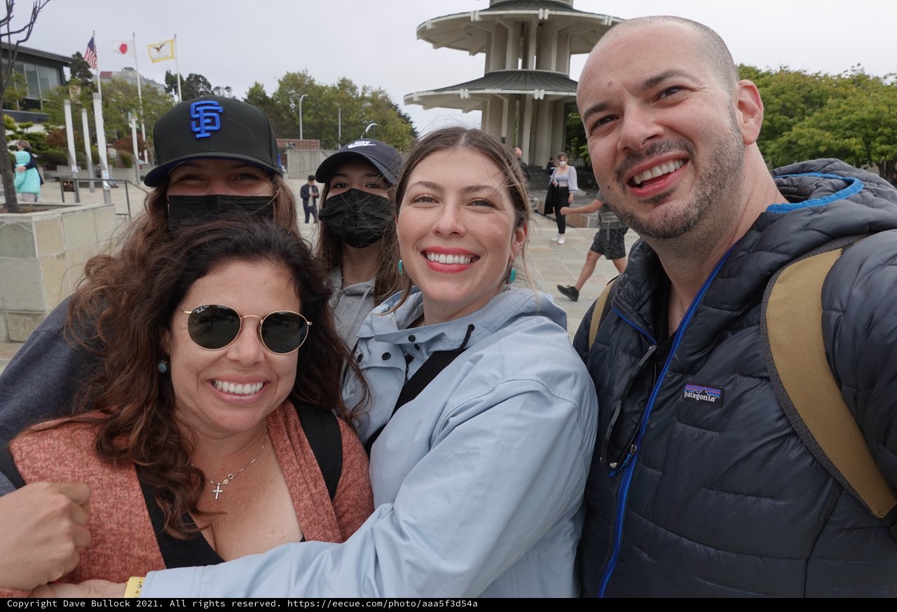 Friends Enjoying Tourist Day in San Francisco