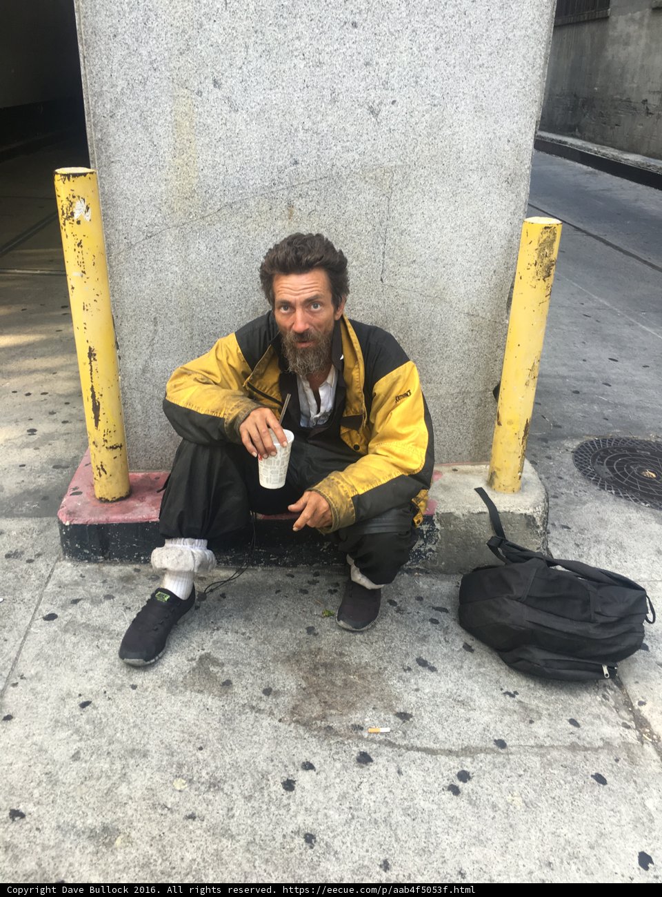 Sitting with a Cup in LA