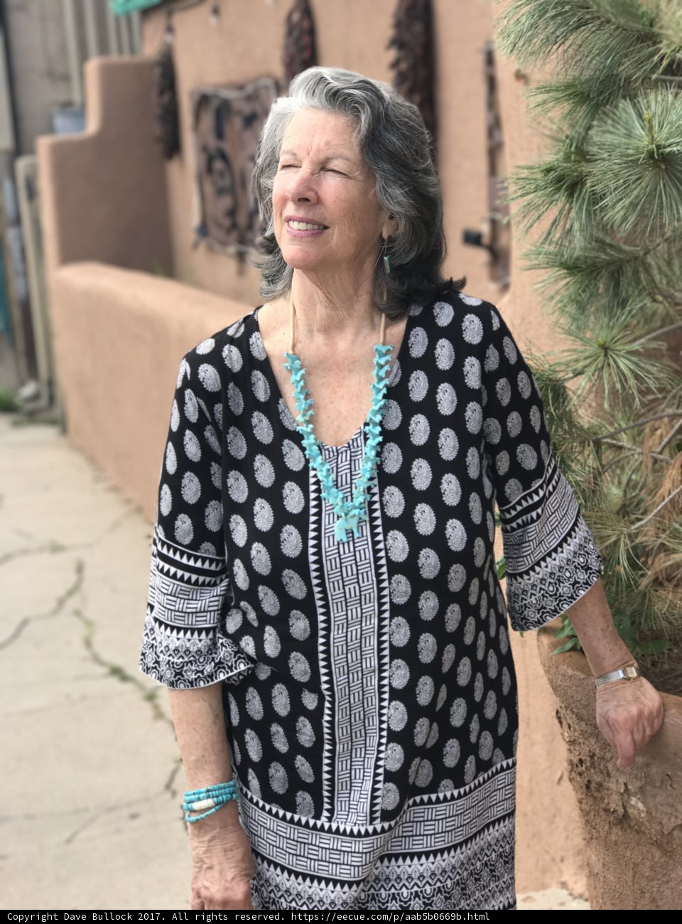 Rhoda B: A Pop of Turquoise in Santa Fe