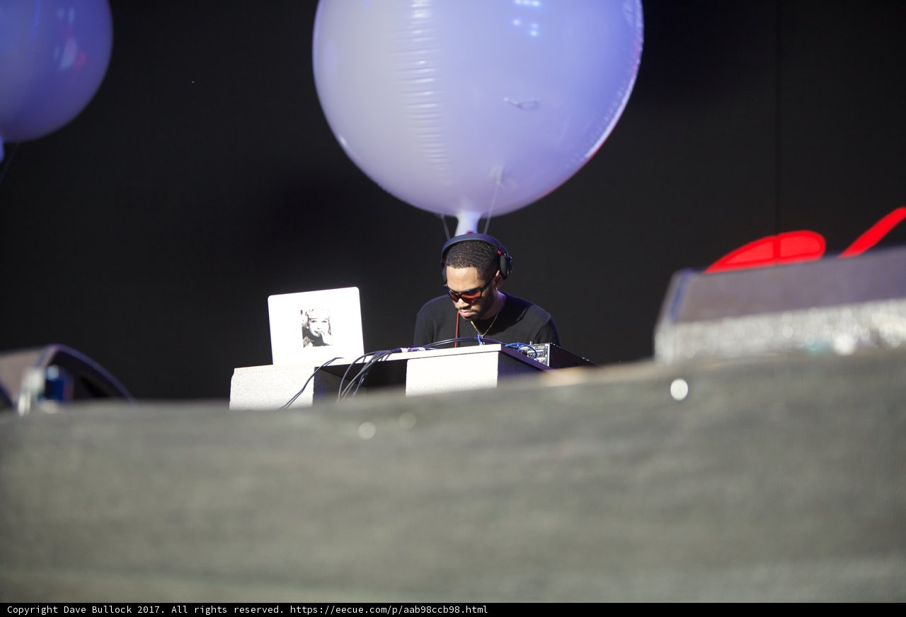 Kaytranada Working His Magic on Stage