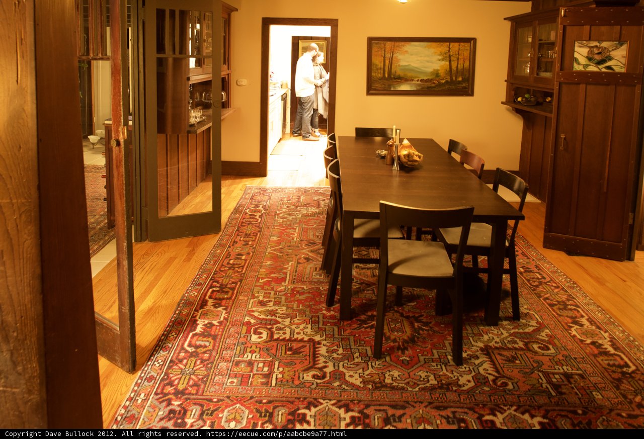 Hardwood Dining Room