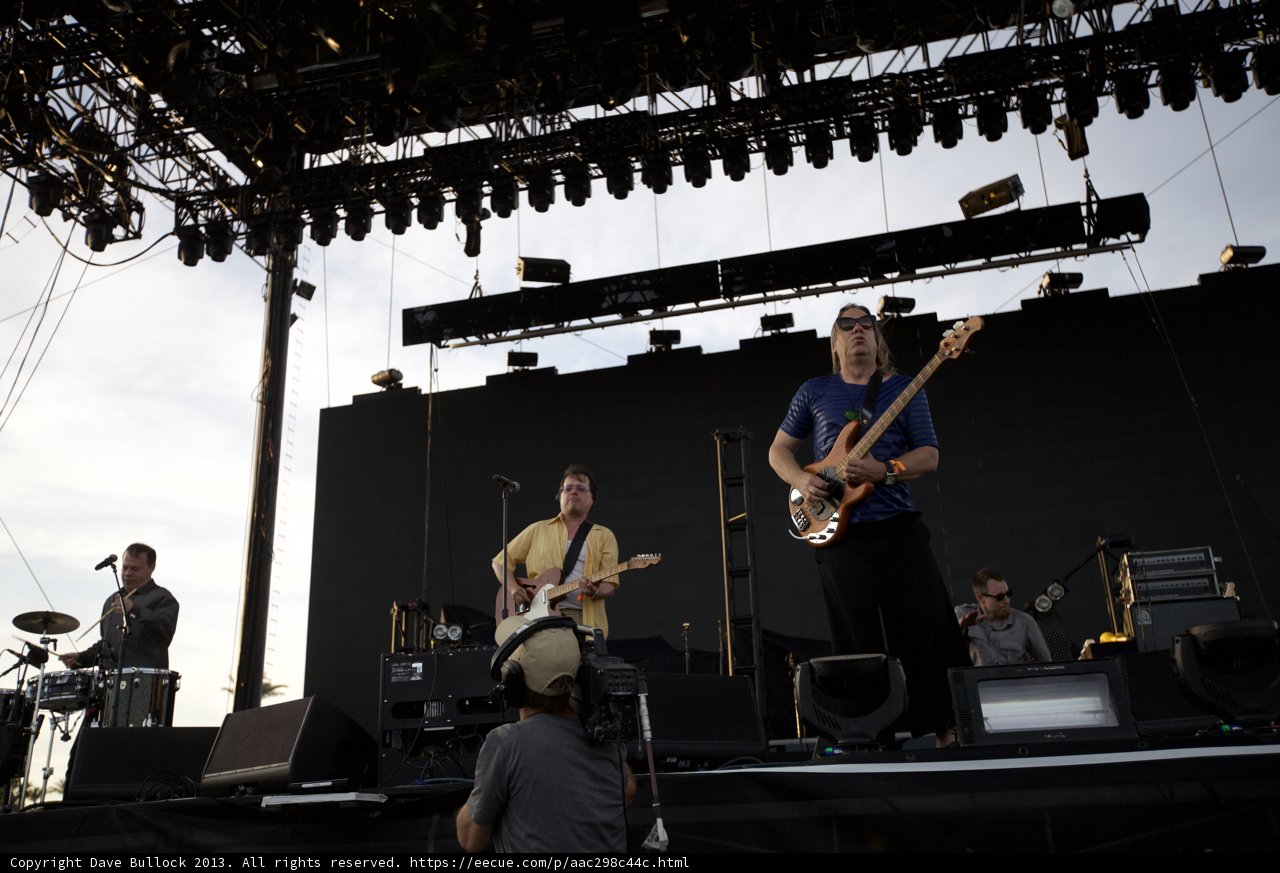 Brian Ritchie and his Band Rock Coachella Stage