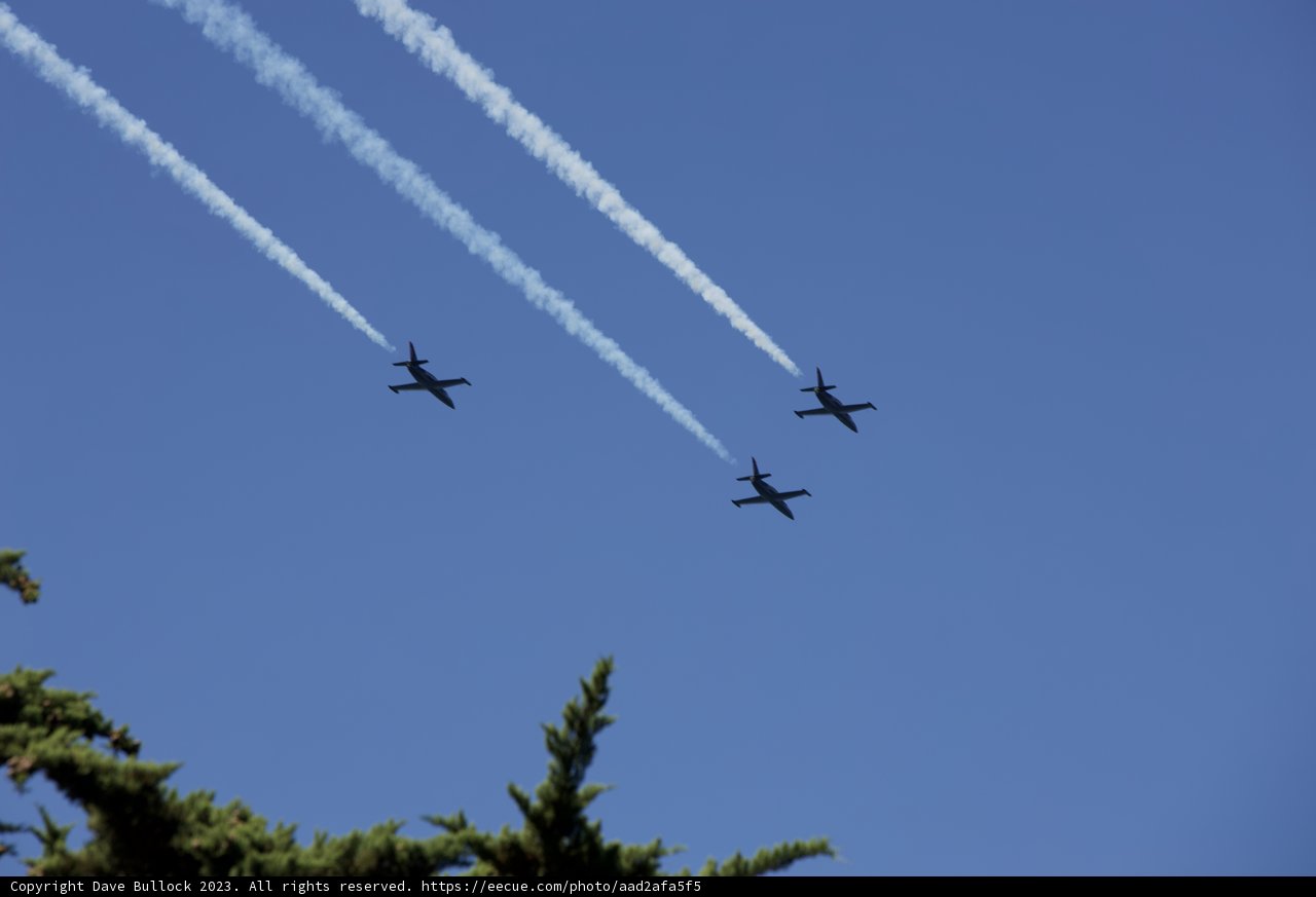 Symmetry in the Sky: Fleet Week Air Show 2023