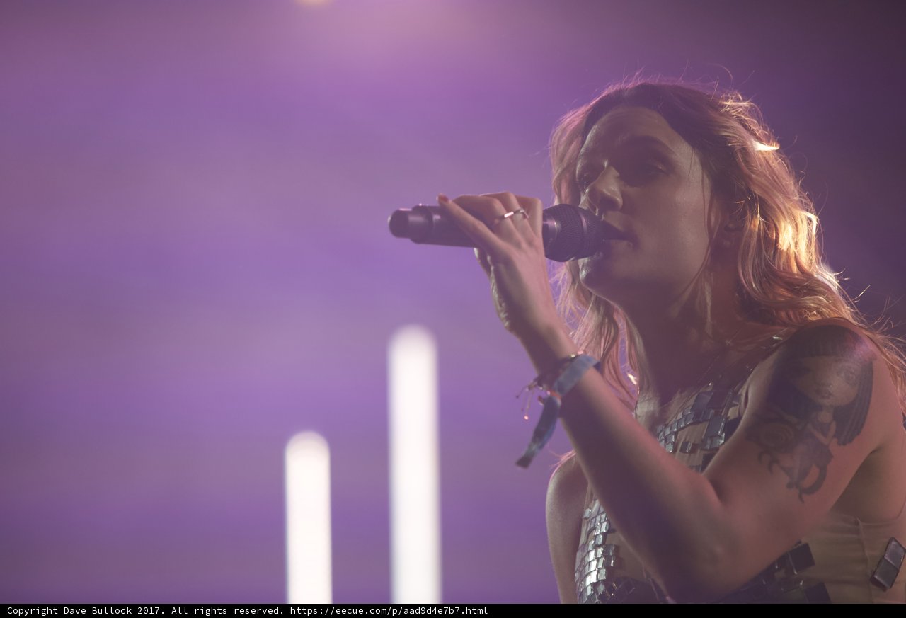 Martha Streck Rocks Coachella Stage