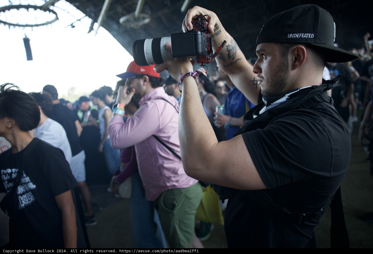 Capturing the Beat: A Photographer at Work at Coachella 2024