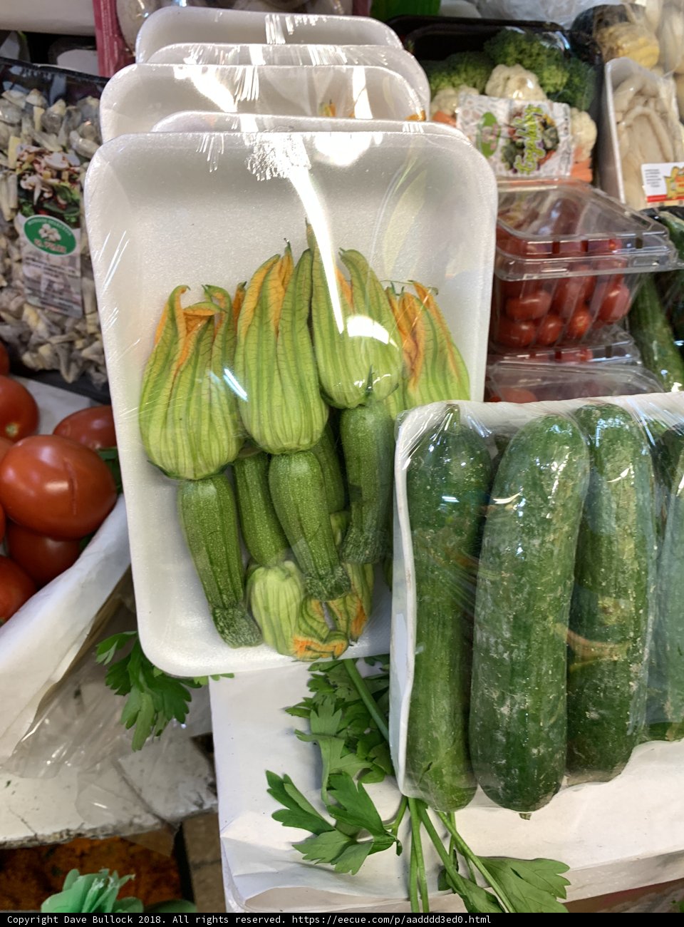 Fresh and Colorful Produce on Display