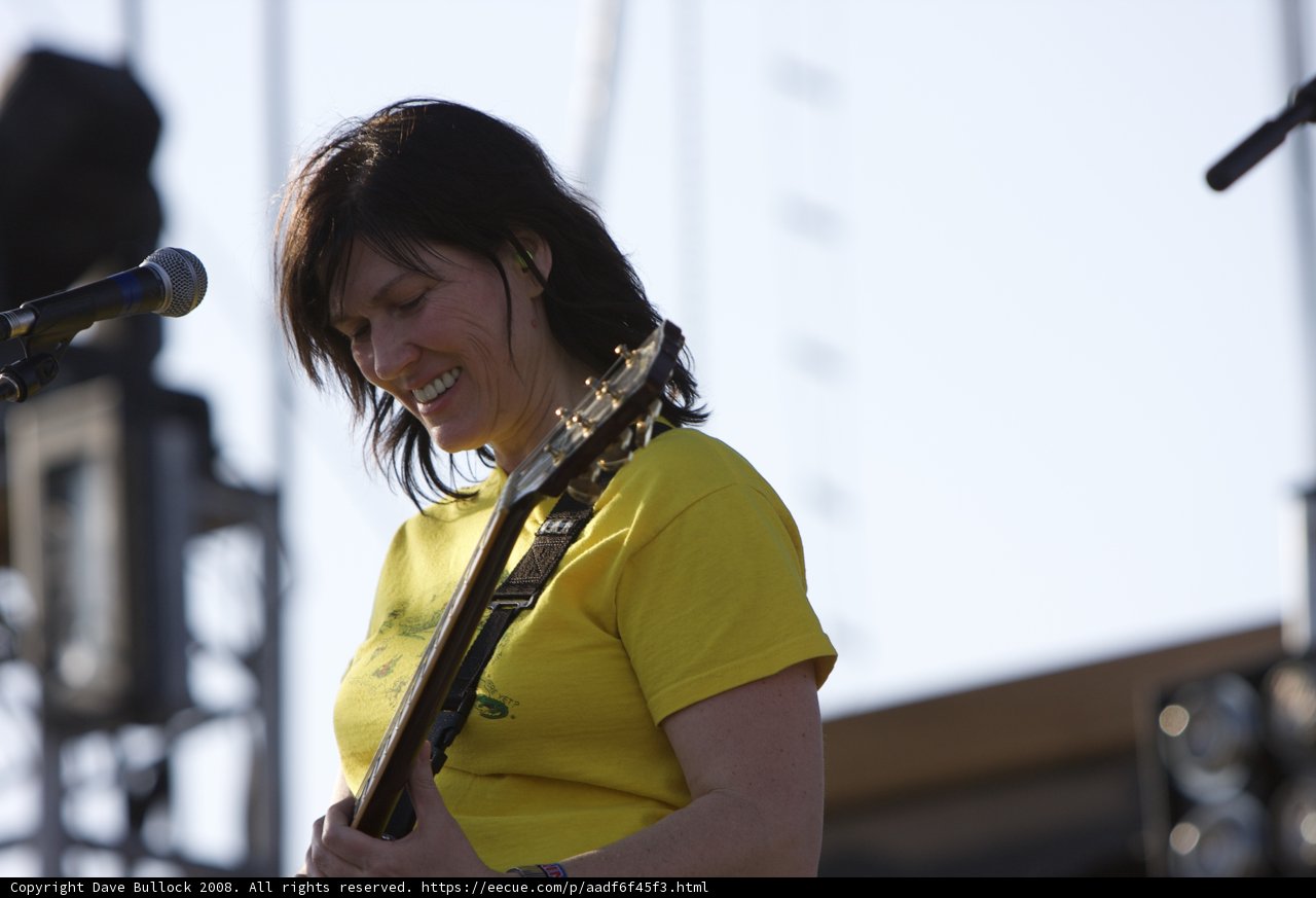 Kim Deal Rocks Coachella