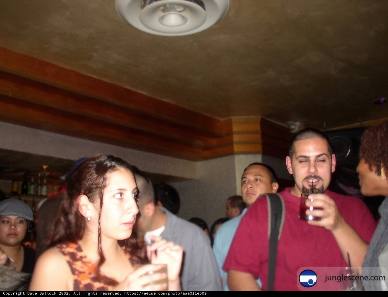 Nightclub Partygoers in Urban Setting