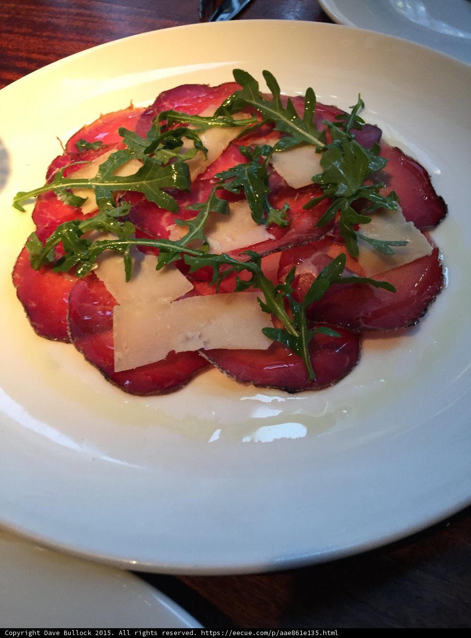 Beef Carpaccio